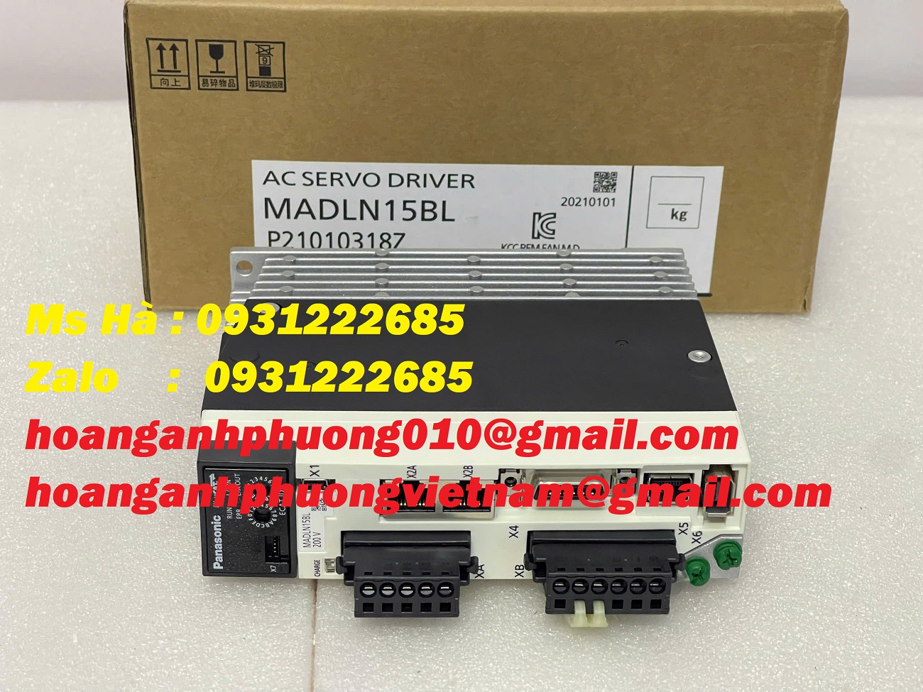 Servo driver có hiệu suất tốt hãng Panasonic MADLN15BL